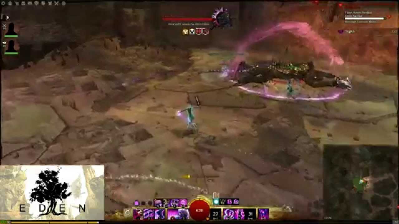 Guild Wars 2 | Mesmer Solo - Ascalonian Catacombs Path 3 Colossus Rumblus
