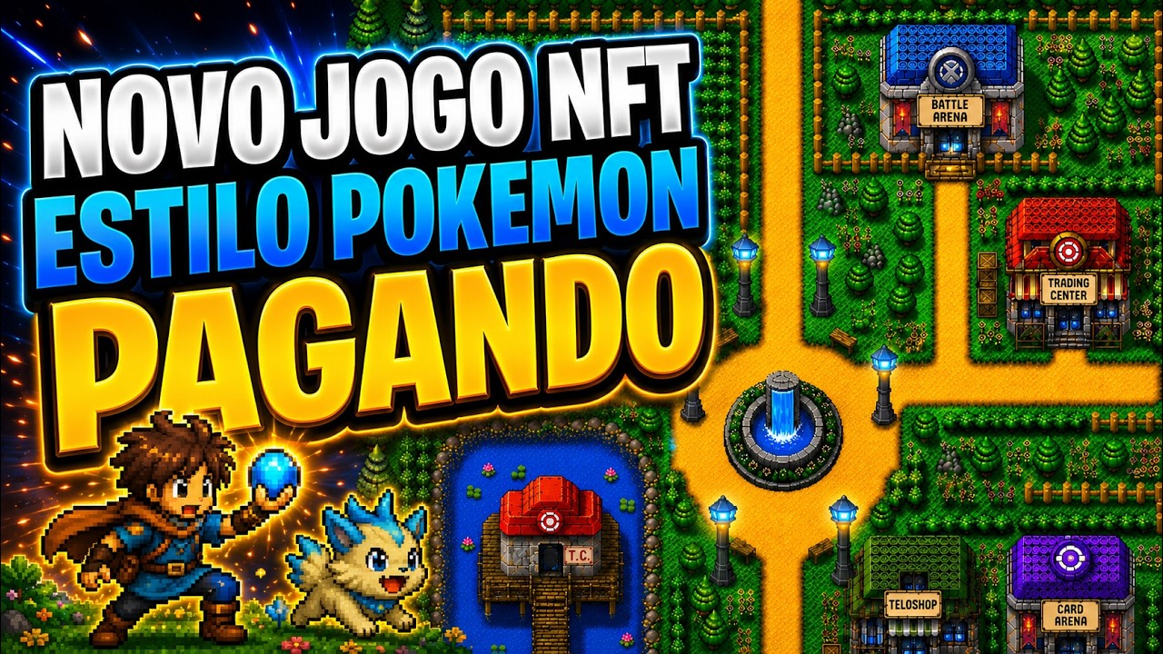 Novo Jogo NFT estilo POKEMON est&aacute; PAGANDO gr&aacute;tis?