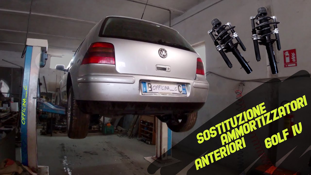 Sostituzione Ammortizzatori Anteriori | Golf IV
