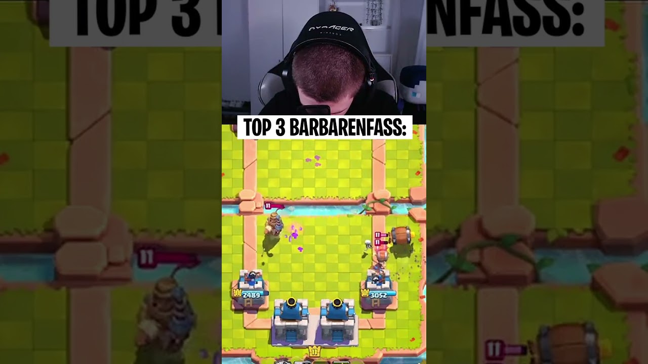 😱🤣TOP 3 BARBARENF&Auml;SSER! | #clashroyale