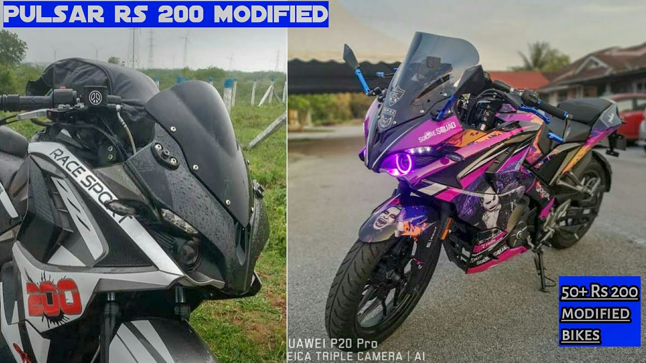 Pulsar rs 200 modified_top 50 pulsar rs 200 modified