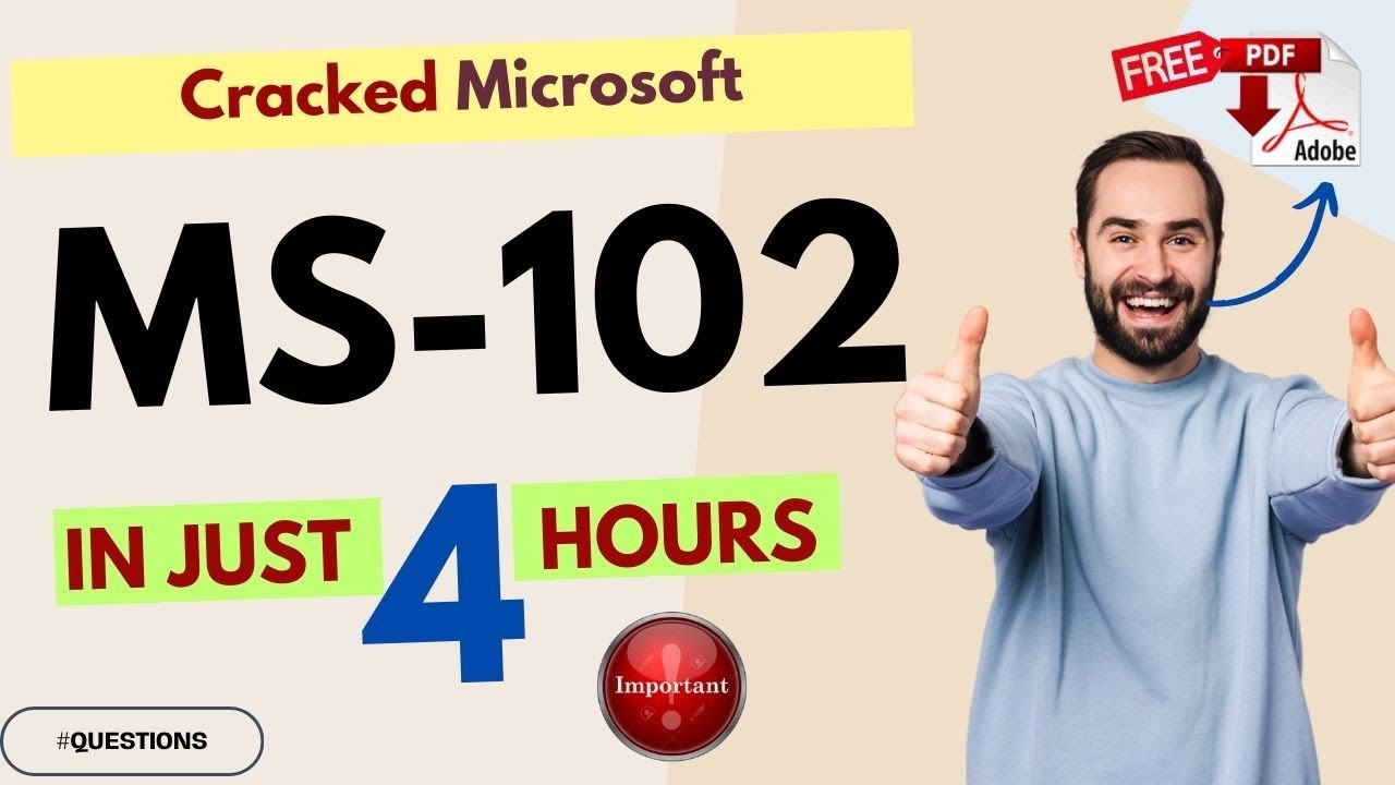 Сдал MS-102 за 4 часа! | Администратор Microsoft 365 | Полное руководство по подготовке к экзамен...
