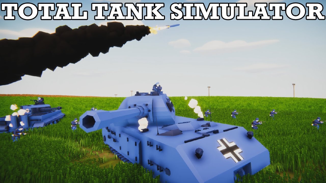 World War 2 with Toy Soldiers - Total Tank Simulator