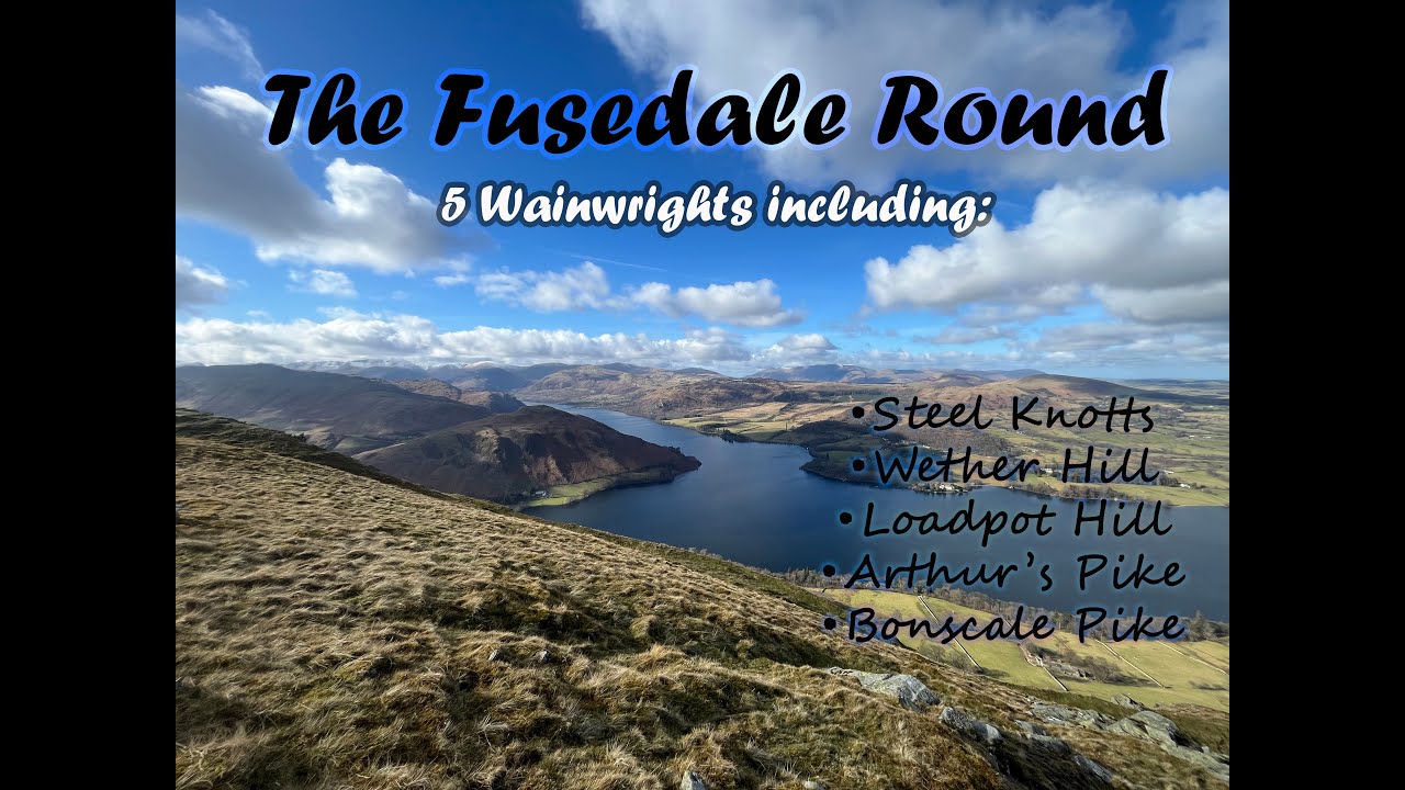 The Fusedale Round - A Lake District hike featuring 5 Wainwrights around the majestic Ullswater.