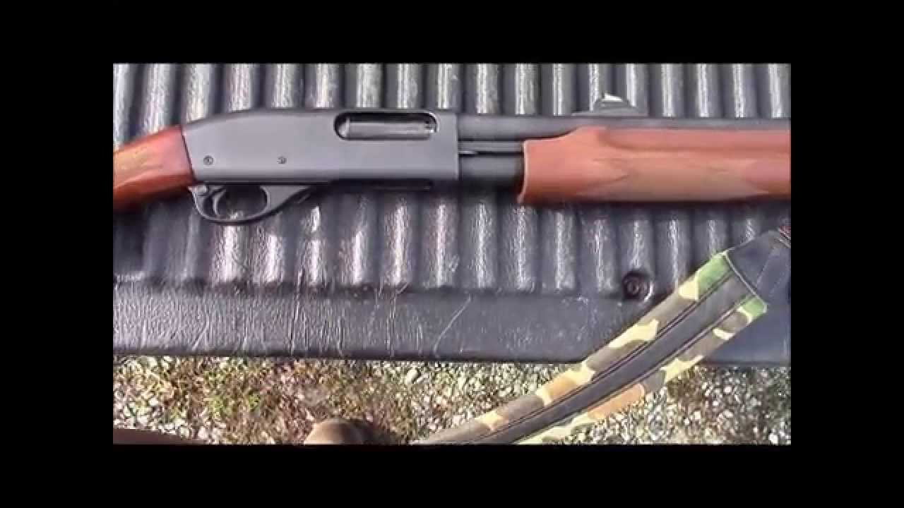 Shooting 12 Guage Remington 870