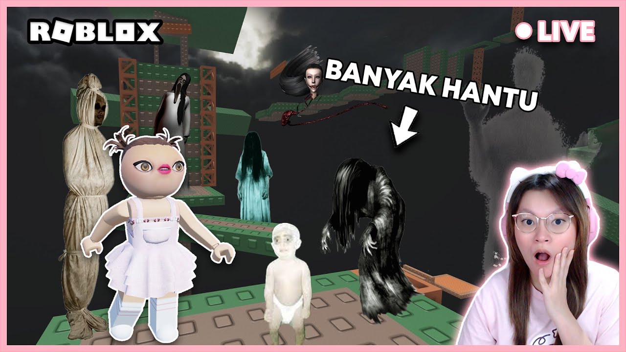 UJI NYALI DI DALAM TOWER PENUH HANTU ?!! [SCARY TOWER ROBLOX INDONESIA]