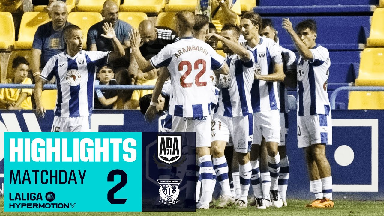 Resumen de AD Alcorcón vs CD Leganés (0-2)