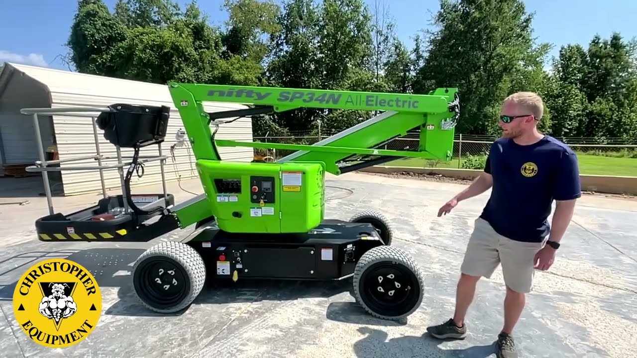 How to operate a Nifty Lift SP34N & common problems