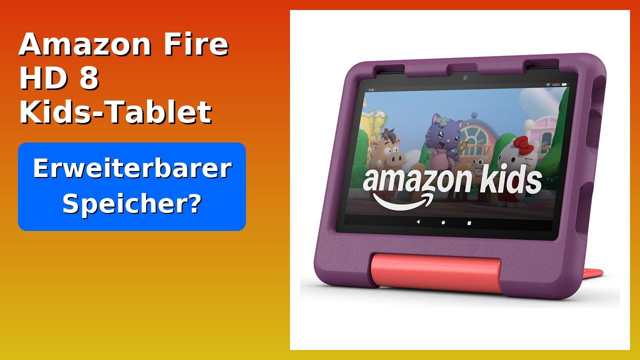 BEWERTUNG (2025): Amazon Fire HD 8 Kids-Tablet (2024). WESENTLICHE Einzelheiten