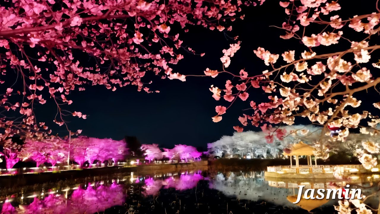 흩날리는 꽃잎 아래, 2시간의 평온 (2 Hours of Serenity Under Fluttering Petals)