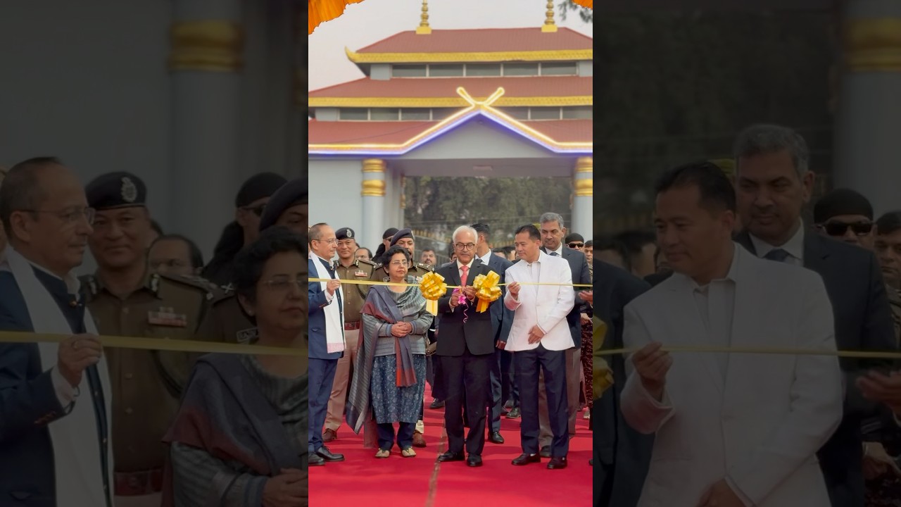 Sangai Festival 2025 Innauguration by Governor Ajay Kumar Bhalla. #SangaiFestival #ManipurTourism