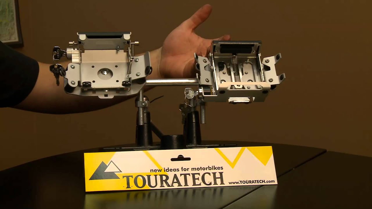 Zumo 660 & 665 Locking Mounts from Touratech