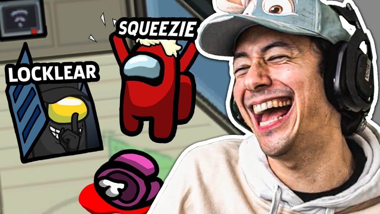 SQUEEZIE RUINE MA GAME D'AMONG US !! 😡😩