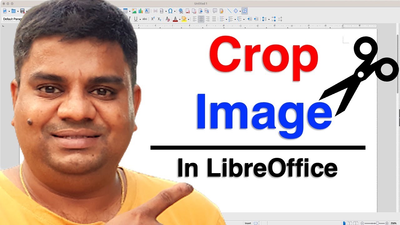 How to Crop Image in LibreOffice