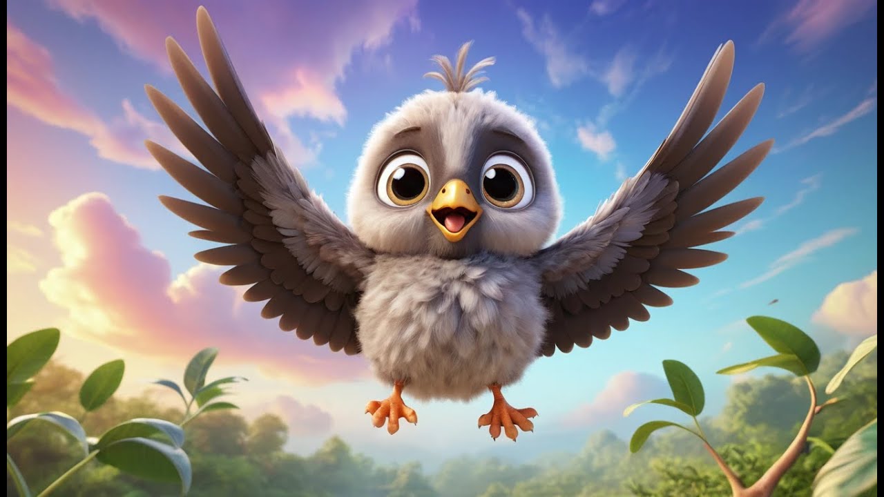 Angry Birds Baby Terence Crashed Into a T | Nursery Rhymes for Kids & Baby Songs