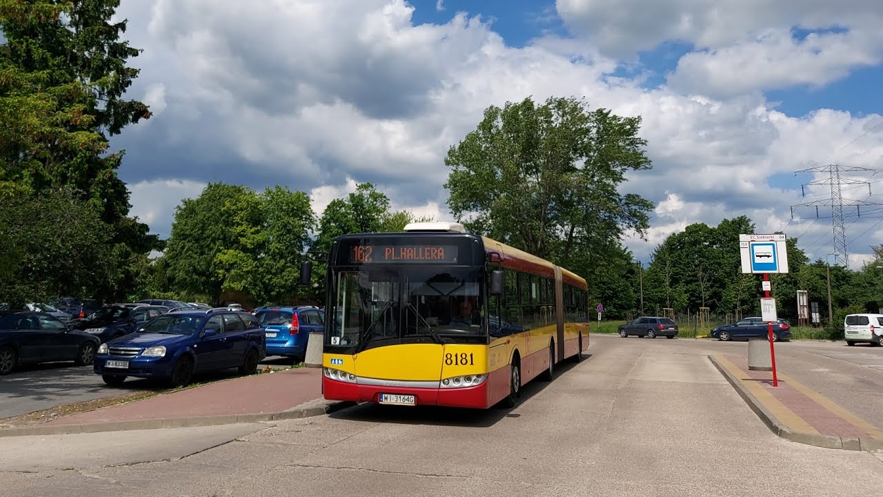Solaris Urbino 18 III #8181 [🚍162] MZA Warszawa