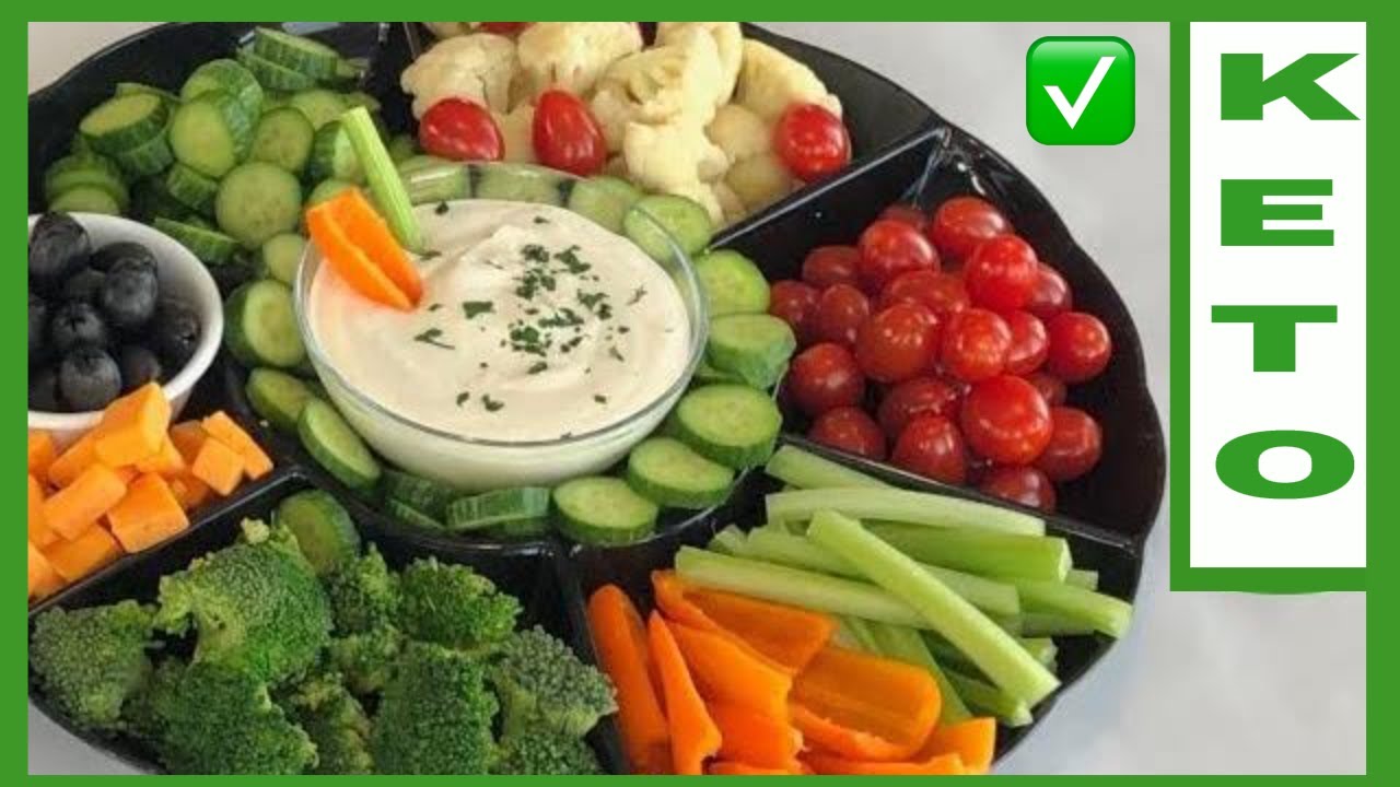 DIP para VEGETALES   🥗 RICA y  FÁCIL BOTANA  #keto