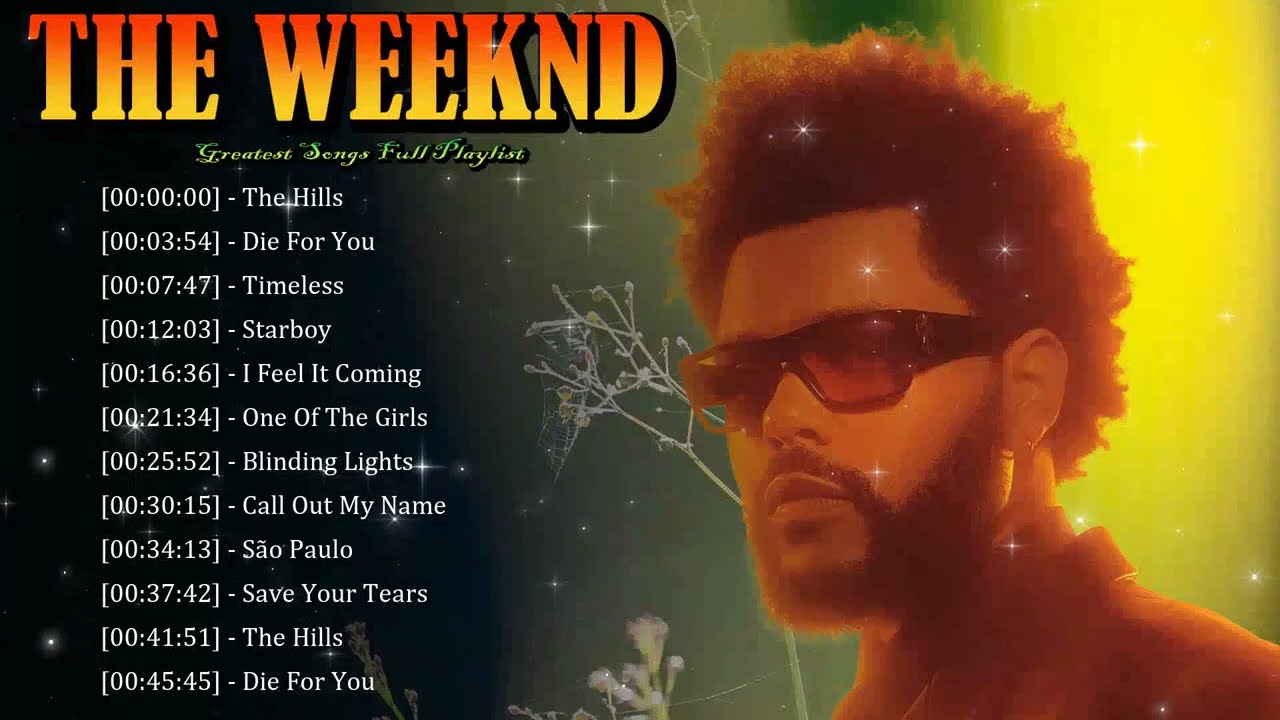 🚀 The Weeknd – Cinematic pop anthems merging retro synths with modern emotion 🎬