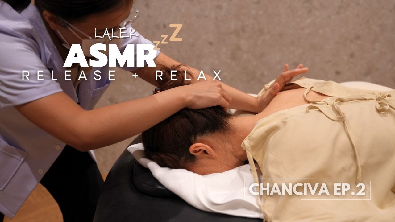 THAI Doctor Massage for Stiff Shoulder | ASMR Real Experience