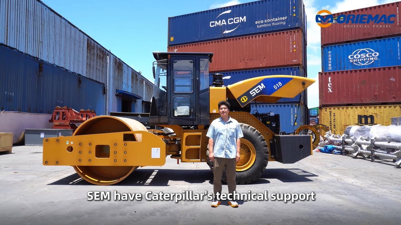 Powerful Performance from the SEM 518 Road Roller