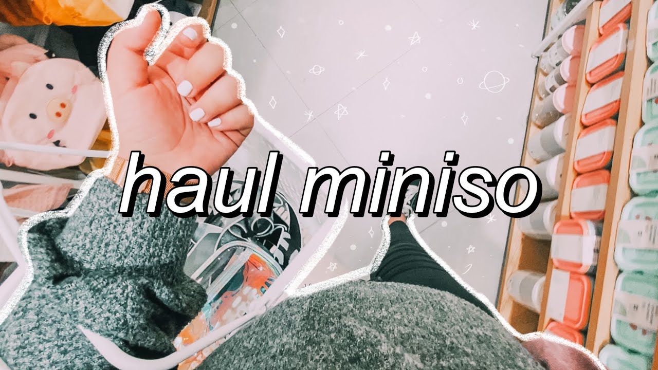 HAUL MINISO + organizo mi ESCRITORIO 🤍🛒