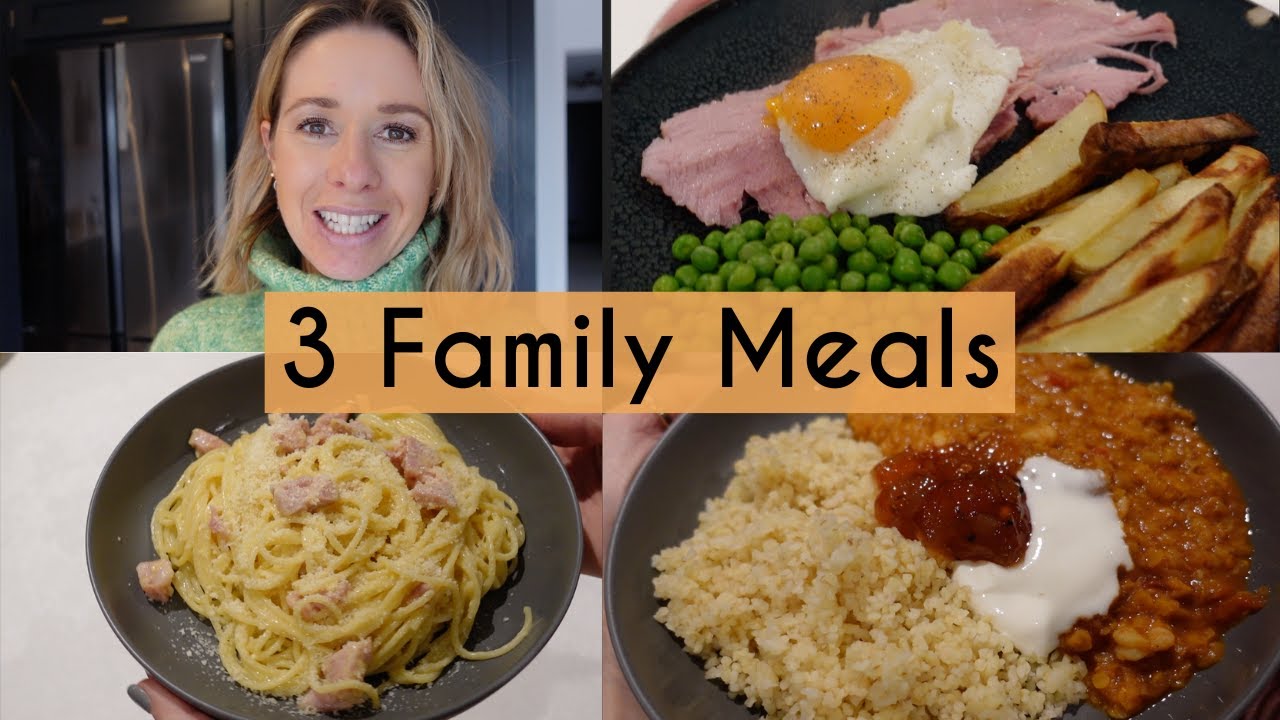 MEALS WE ATE THIS WEEK | 3 FAMILY MEALS | Kerry Whelpdale