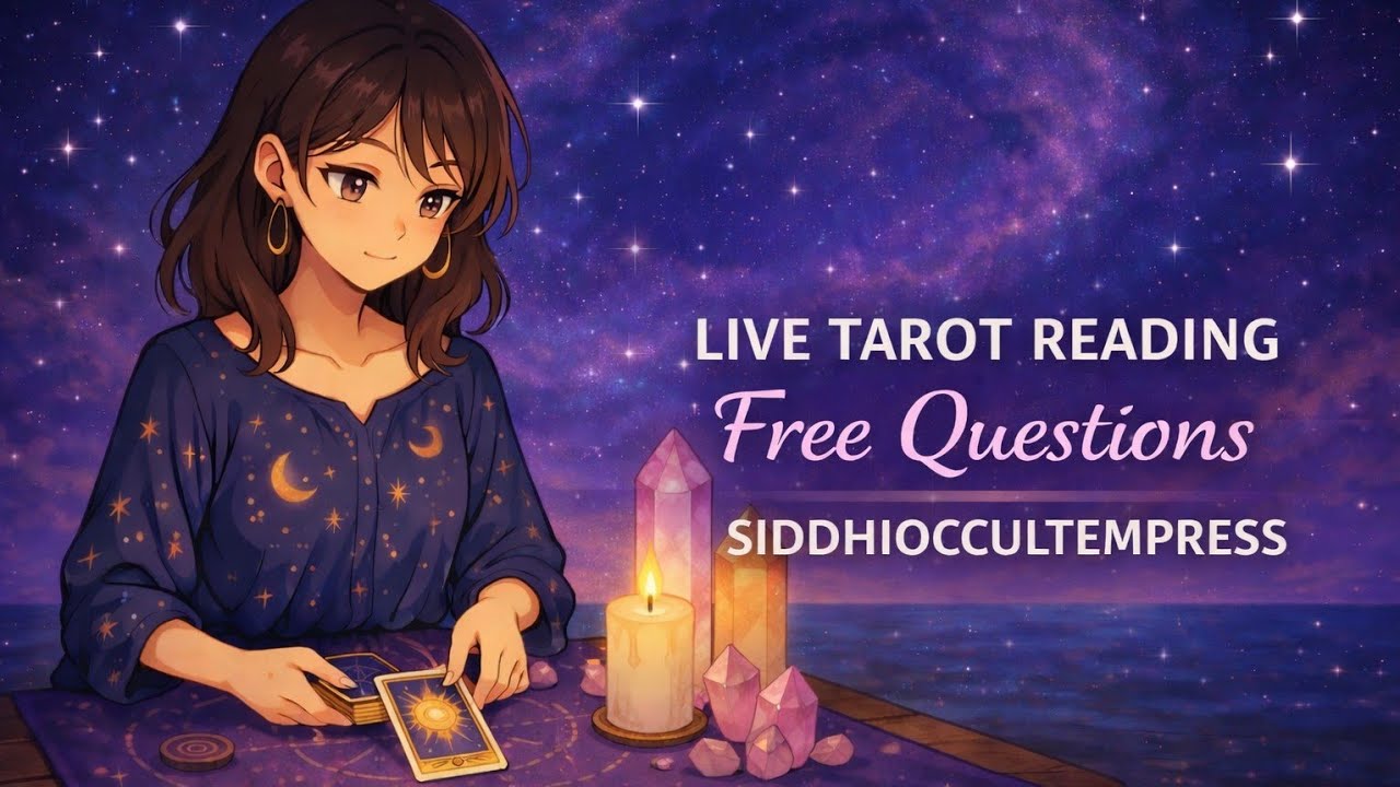 LIVE Tarot Reading 🦋 | Ask 1 Q | 2 FREE for New Subscribers | Siddhi Occult Empress