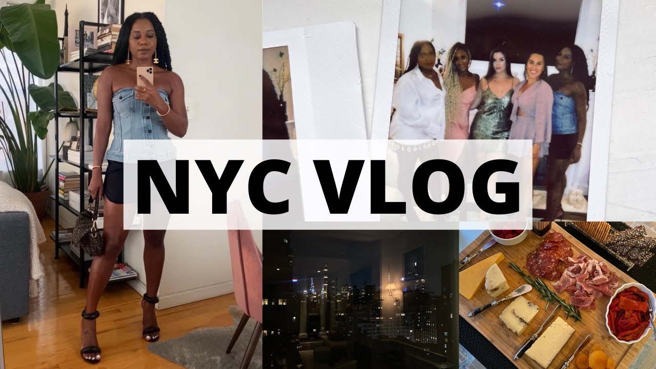 VLOG!! A Day and Girls Night Out in New York City | MONROE STEELE