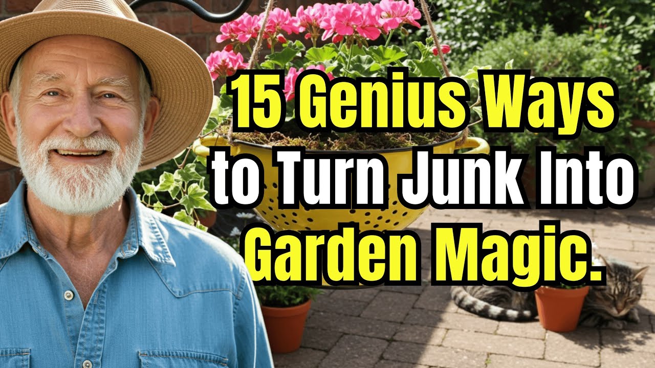 Before You Toss That junk… Watch This! 15 Rustic DIY Garden Upcycling Ideas That Will Amaze You