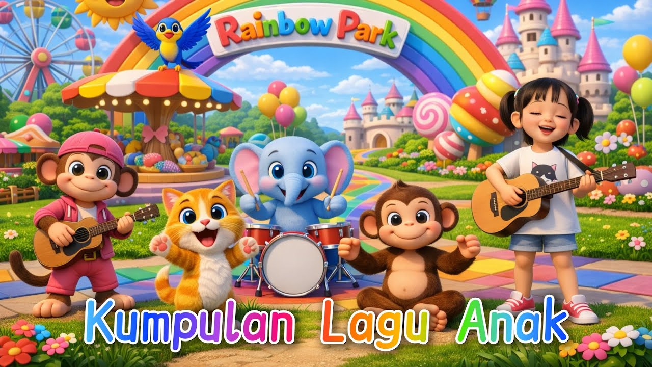 Lagu Anak Anak - Kalau Kau Suka Hati | Cicak Di Dinding | Sayang Semuanya | Lagu Anak Populer