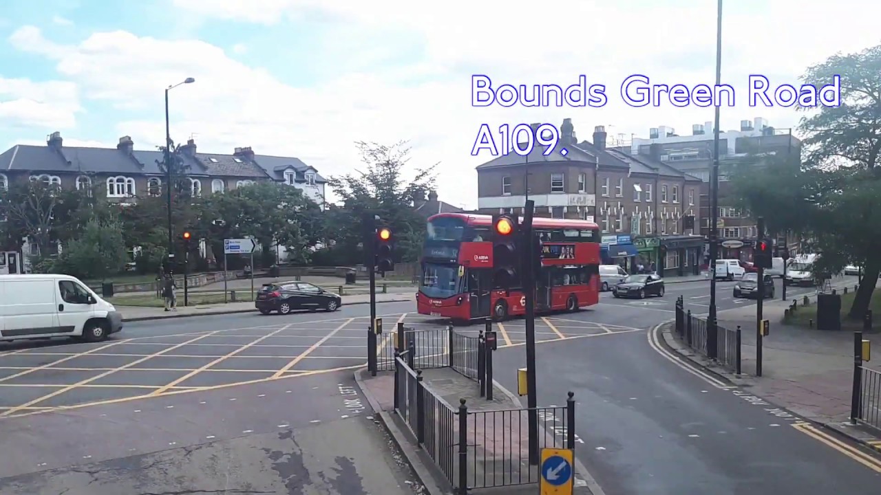 FULL ROUTE VISUAL | London Bus Route 221: Edgware – Turnpike Lane | DW277 (LJ59LXA)