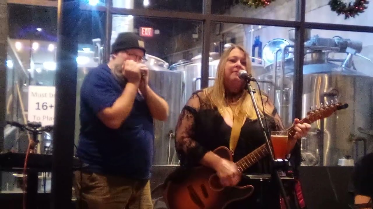 Alicia New. Another Friend. Chinkapin Brewery in Georgetown. 12/16/25 with Sparky Greene.