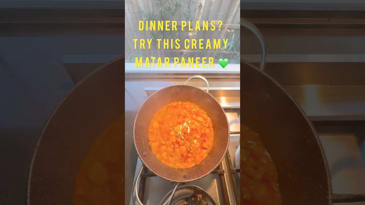 Matar Paneer With a Secret Family Ingredient 🤫 #easyindianrecipe #easyrecipe #weeknightdinners