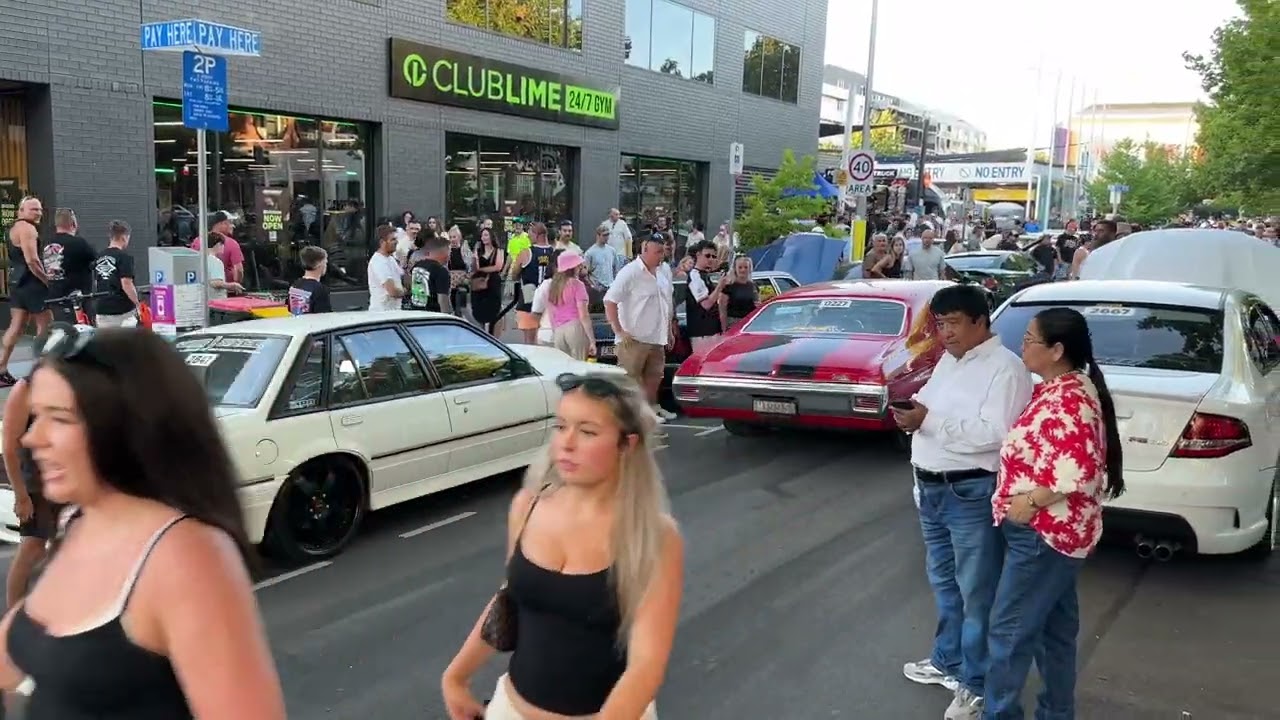 Summernats 2026 highlights | Braddon street event. 