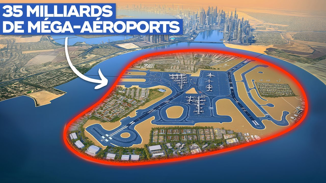 Dubaï Lance le Plus Grand Aéroport du Monde à 35MD$
