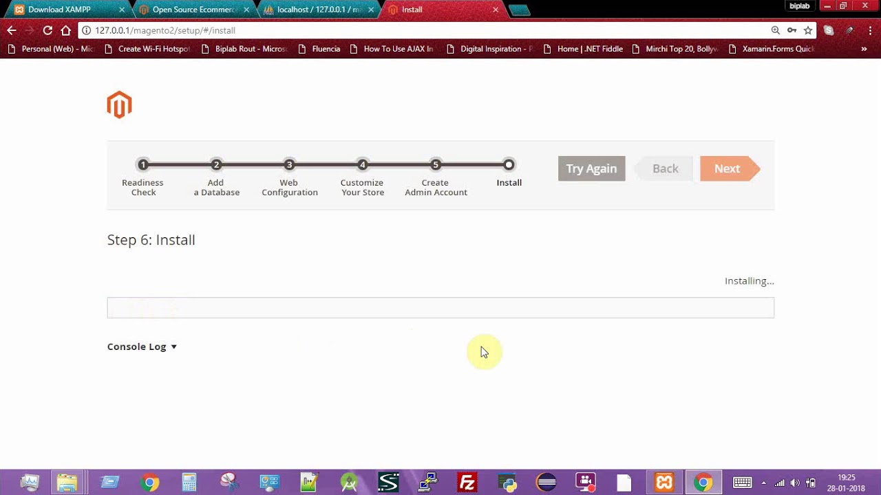 How to install Magento 2 in local server