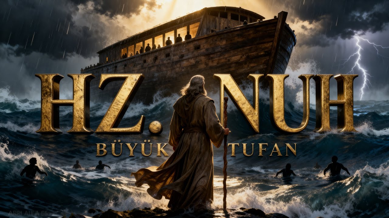 Hz. Nuh ve Büyük Tufan  | Yapay Zeka İle Canlandırılmış İlk Kısa Film B2