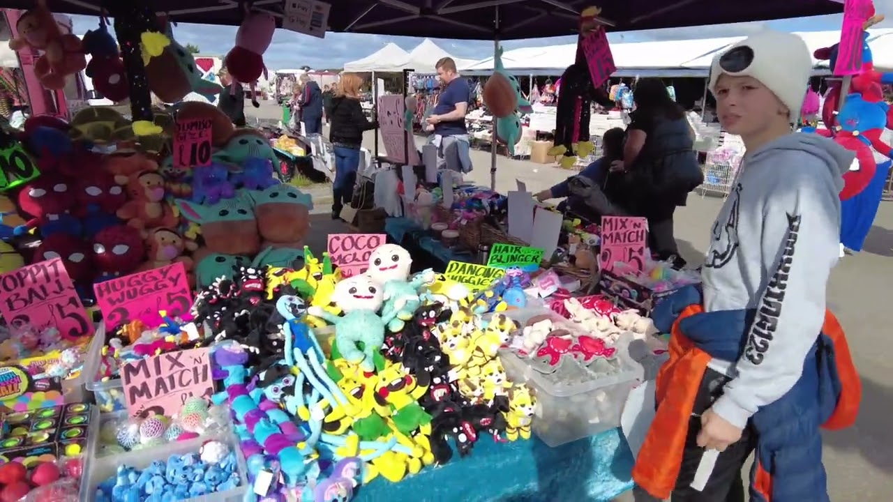 Towyn Market near Rhyl, North Wales.... Next town along.