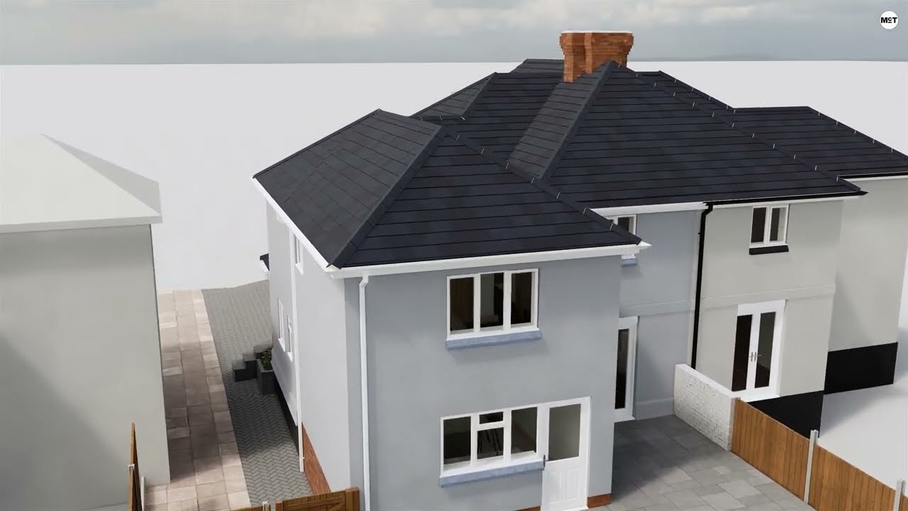 Birmingham planning application - Two-storey extension and new porch