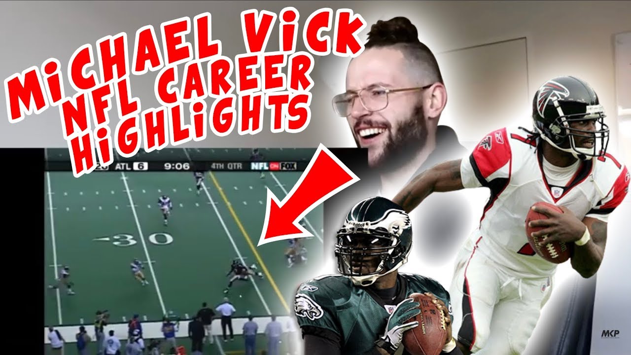 Rugby Player Reacts to MICHAEL VICK NFL Career Highlights YouTube Video