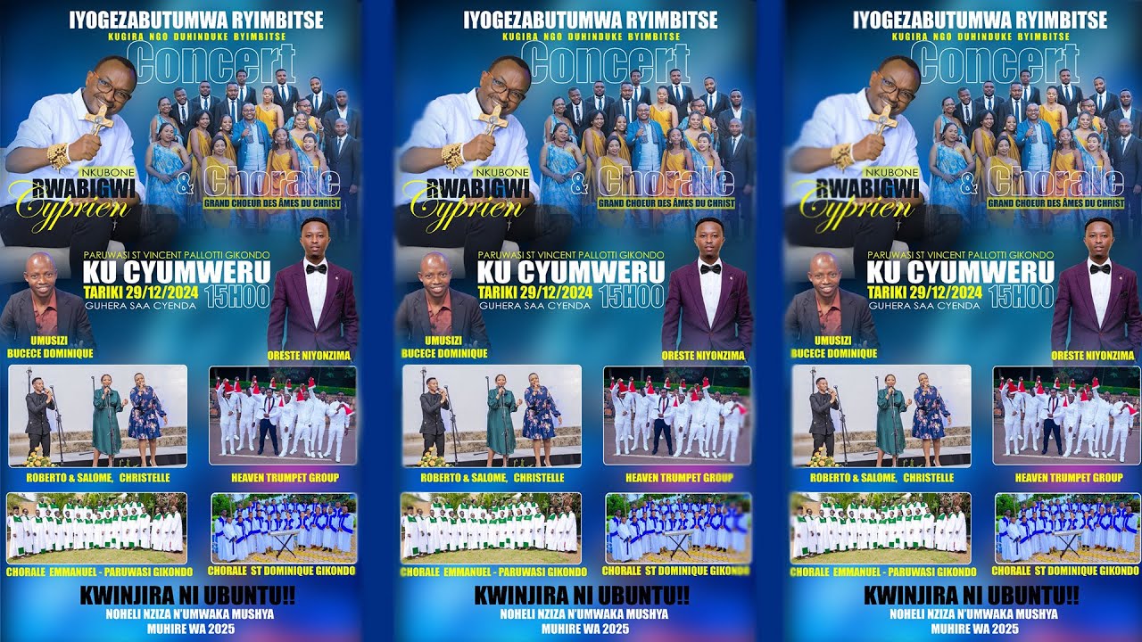 IYOGEZABUTUMWA RYIMBITSE MURI PAROISSE GIKONDO (NIMUZE DUSOZE UMWAKA DUSINGIZA IMANA )  29/ 12/ 2024