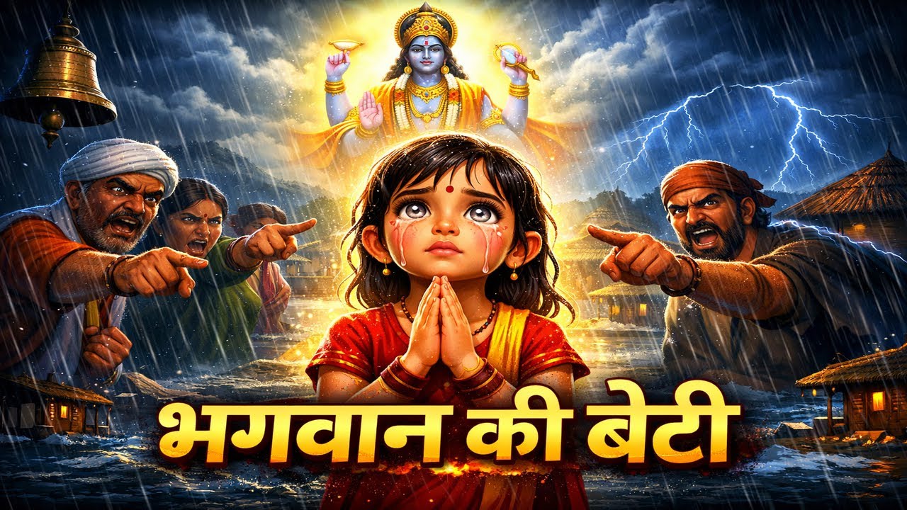 भगवान की बेटी | Bhagwan Ki Beti | Bhaktin Ki Kahani | Hindi Kahani | Cartoon Stories
