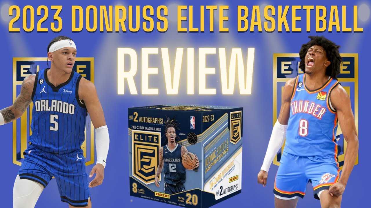 NBA Donruss Elite 2022-23 Review!!! TITLIST HIT!!!