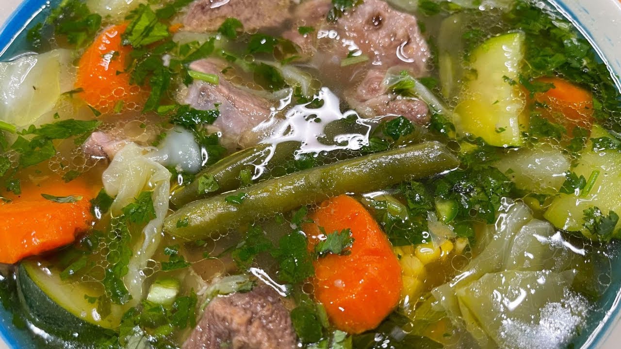 Delicióso Caldo de Res Blanco Cargado de Proteinas La Cocina De Sol.