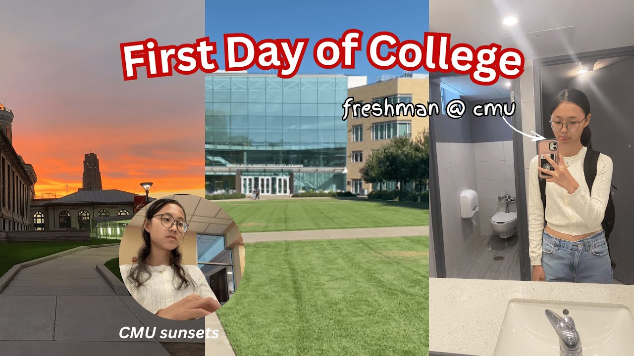 FIRST DAY OF COLLEGE @ CMU | *freshman year*
