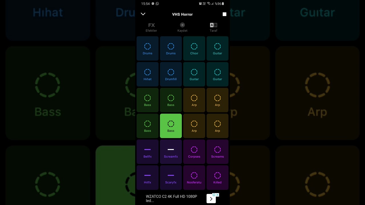 Groove pad VHS Horror