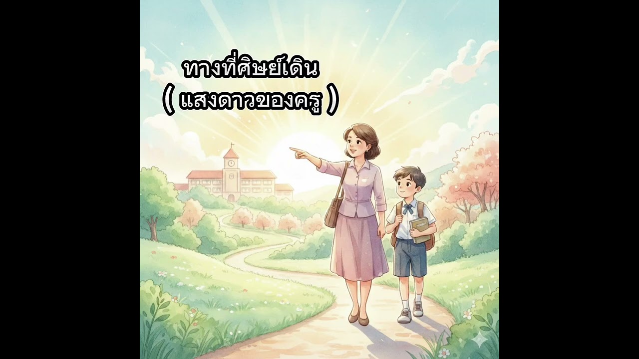 ทางที่ศิษย์เดิน (แสงดาวของครู) #ทางที่ศิษย์เดิน #แสงดาวของครู #ครู #วันครู 