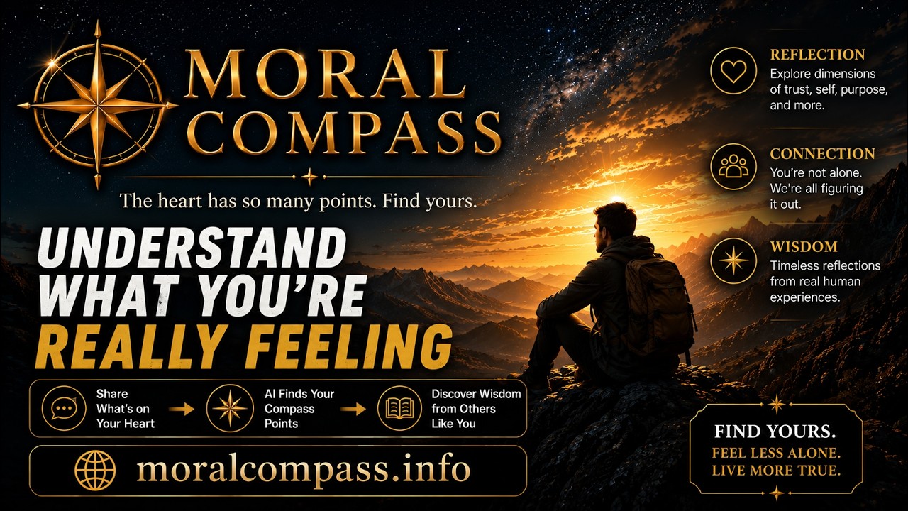 Understand What You&rsquo;re Really Feeling | Moral Compass 🧭
