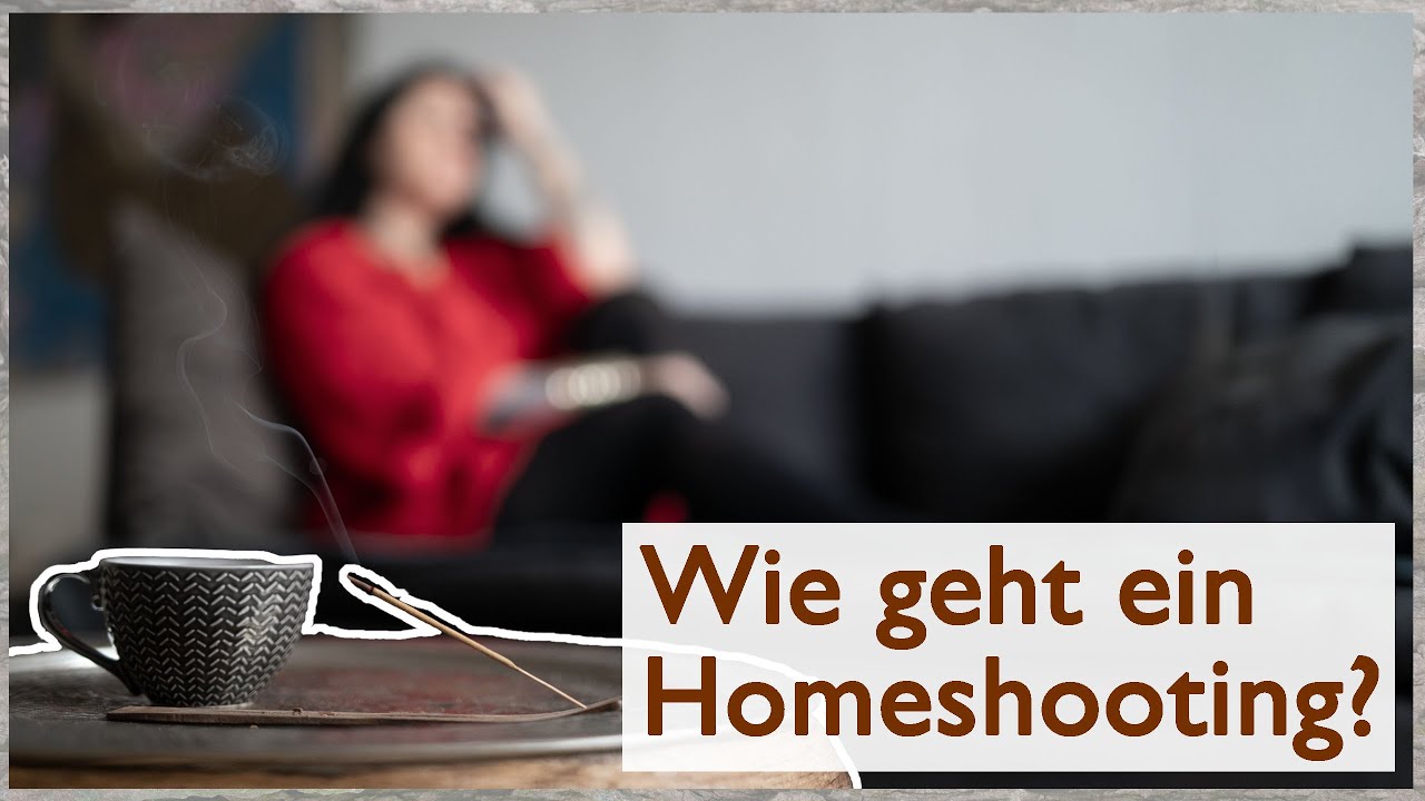Wie man bei einem Homeshooting Aufnahmesets, Licht und Posen findet und fotografiert.