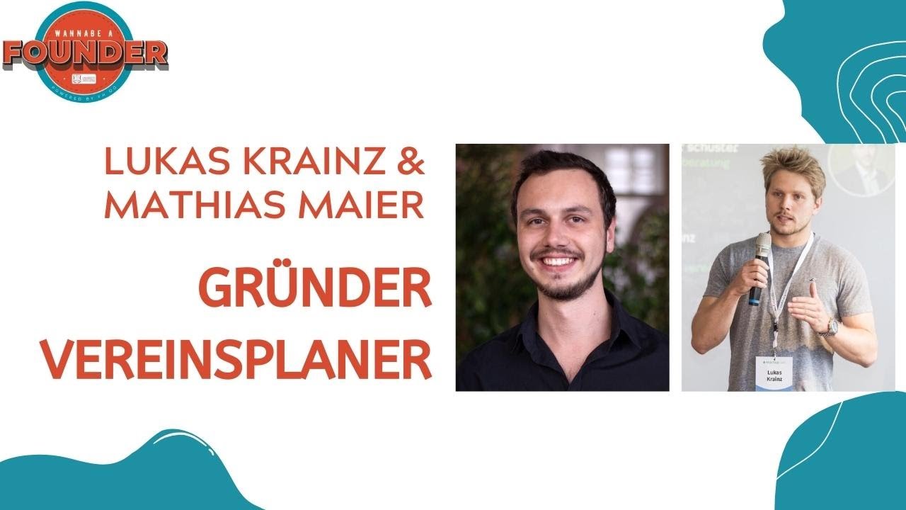 Mathias Maier und Lukas Krainz CEOs Vereinsplaner